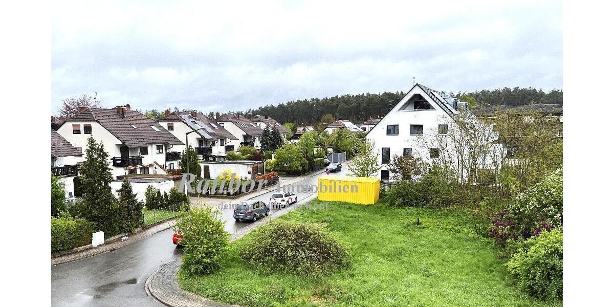 Blick vom Balkon